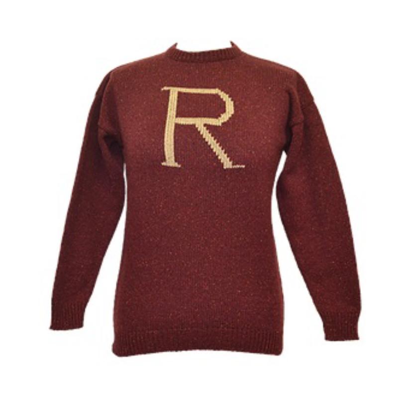 R FOR RON KNITTED SWEATER Licensed Sweaters Lochaven International Ltd